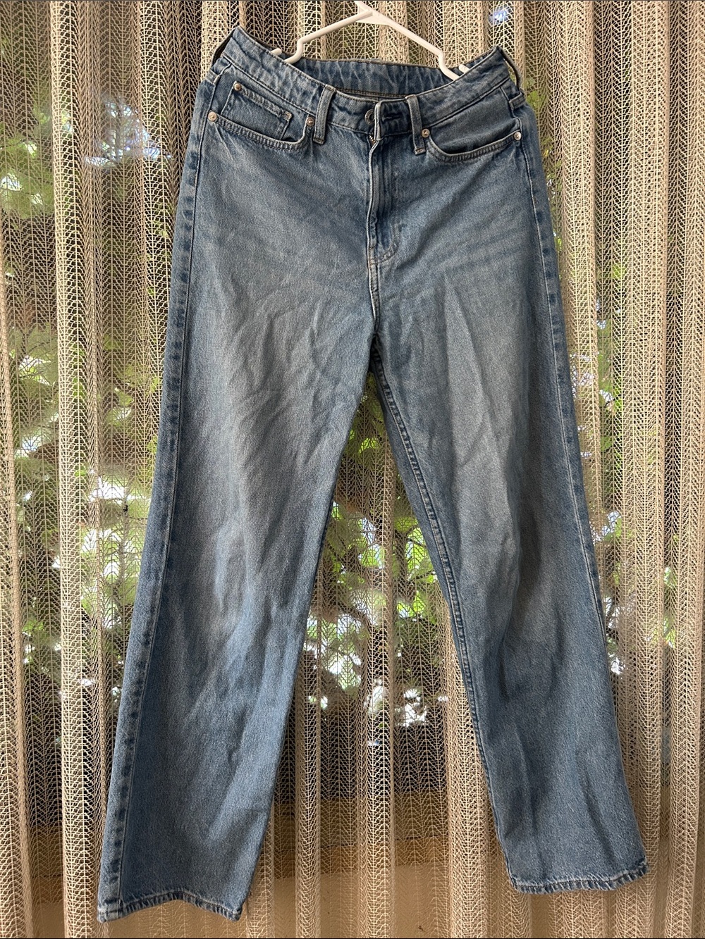 Classic High-Rise Women's Blue Jeans
